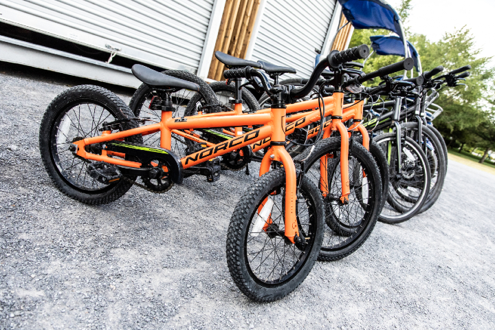 Vélos en location au Parc Jean-Drapeau