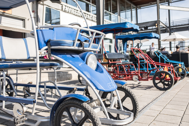 Location quadricycle Vieux-Port de Montréal